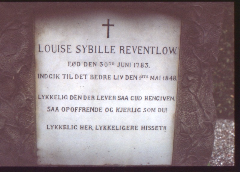Reventlow, Louise Sybille (1783-1848)